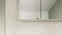 Verges Concept 120 meuble vasque + armoire de toilette + armoires latérales 10